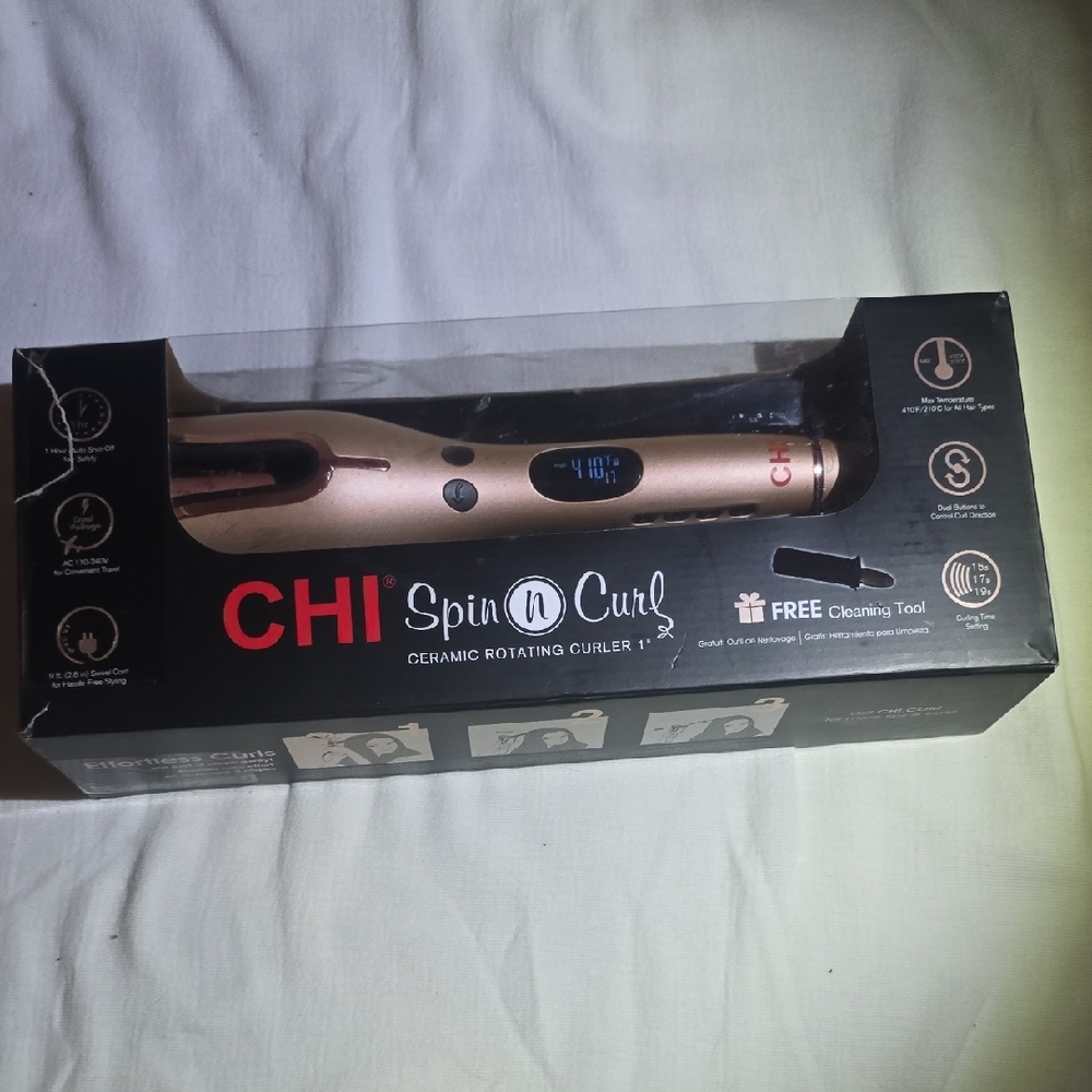 CHI Spin N Curl Ceramic Rotating Curler